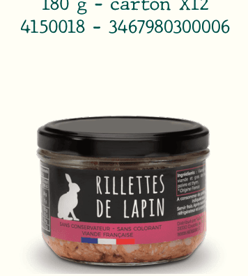 Rillettes de lapin